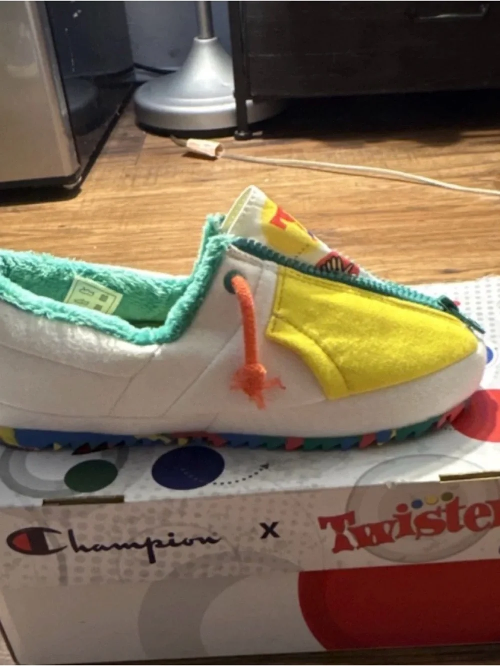 Champion University Zip Twister Sneakers/Slippers Colorblock Zipper White/Multi